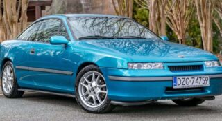 Saab-Opel Calibra bez wieśtuningu na sprzedaż. Ma polskie blachy, choć do Polski mu bardzo daleko