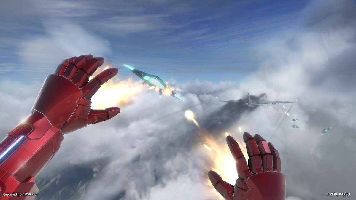 marvel's iron man vr playstation psvr